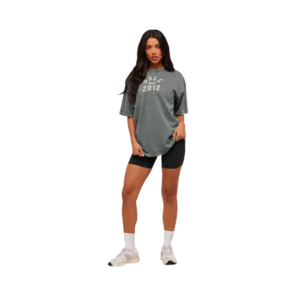 Gymshark Lifting Club 2012 Graphic Short Sleeve T-Shirt - Slate Teal/Wash