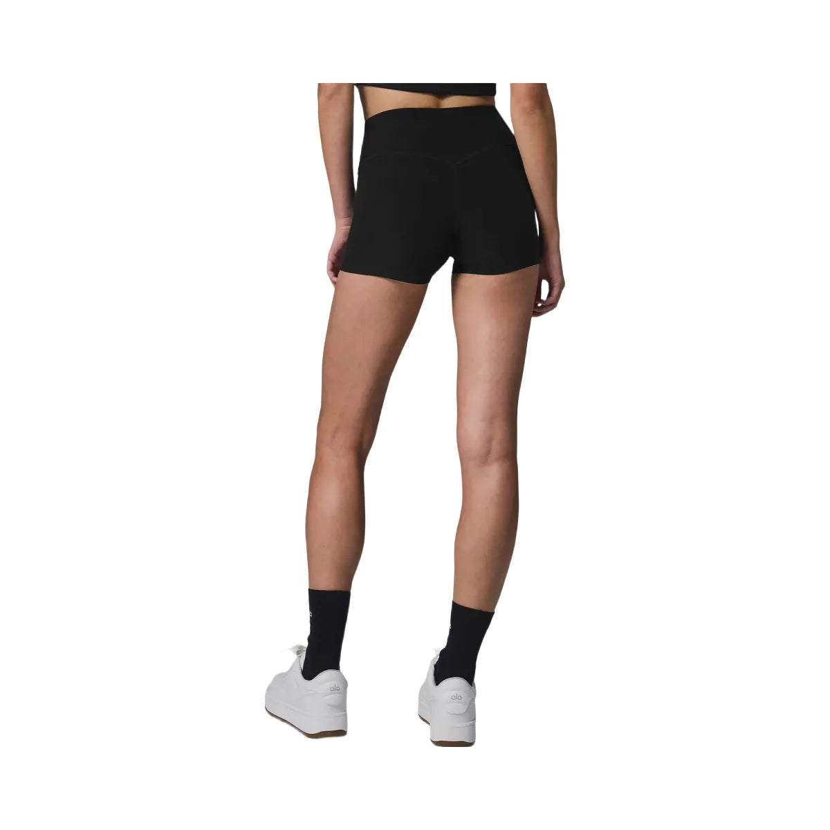 Alo Women's Alosoft High-Waist Carefree Short - Black