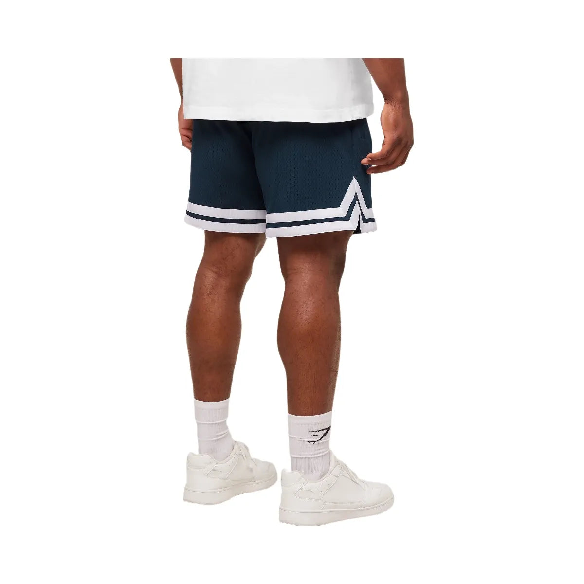Gymshark Campus Mesh Shorts - Deep Petrol Blue