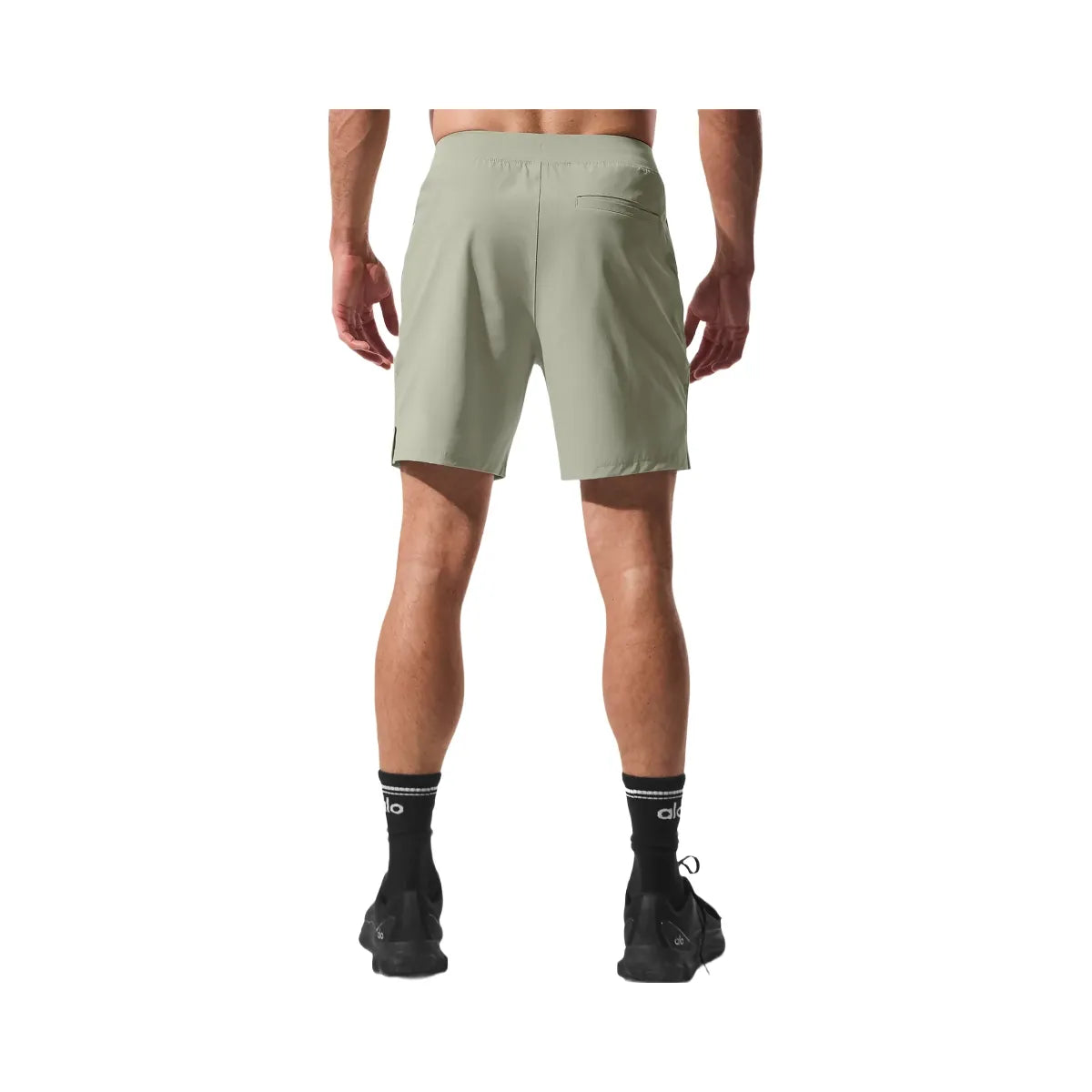 Alo Men's 7" Repetition Short - Limestone