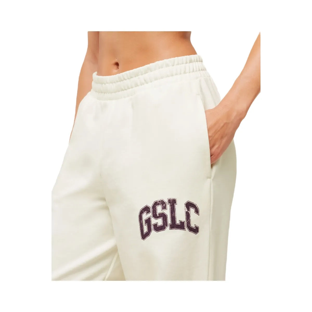 Gymshark GSLC Lifting Club Straight Leg Joggers - Soft White