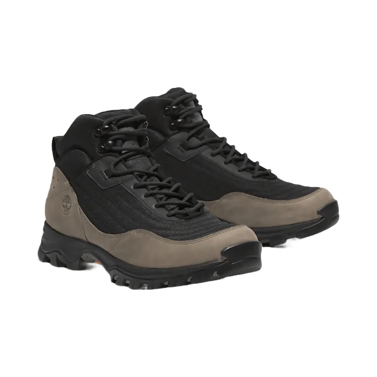 Timberland Men's Mt Maddsen Mid Waterproof Hiking Boot Black Mesh/Medium Grey