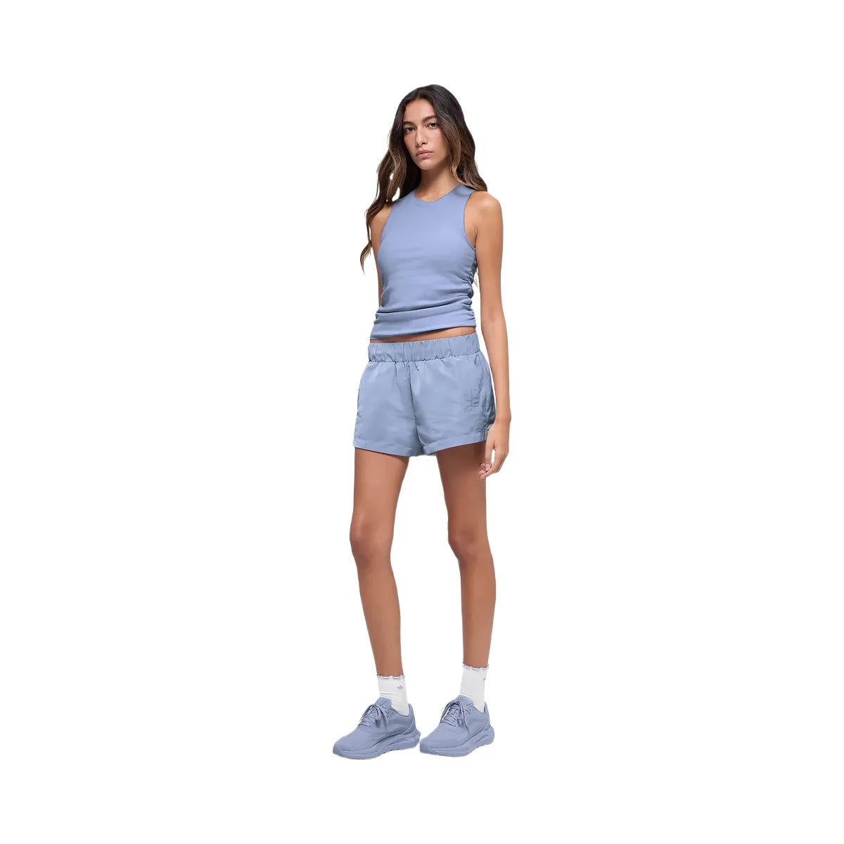 Alo Women's High-Waist Socialite Short - Winter Frost