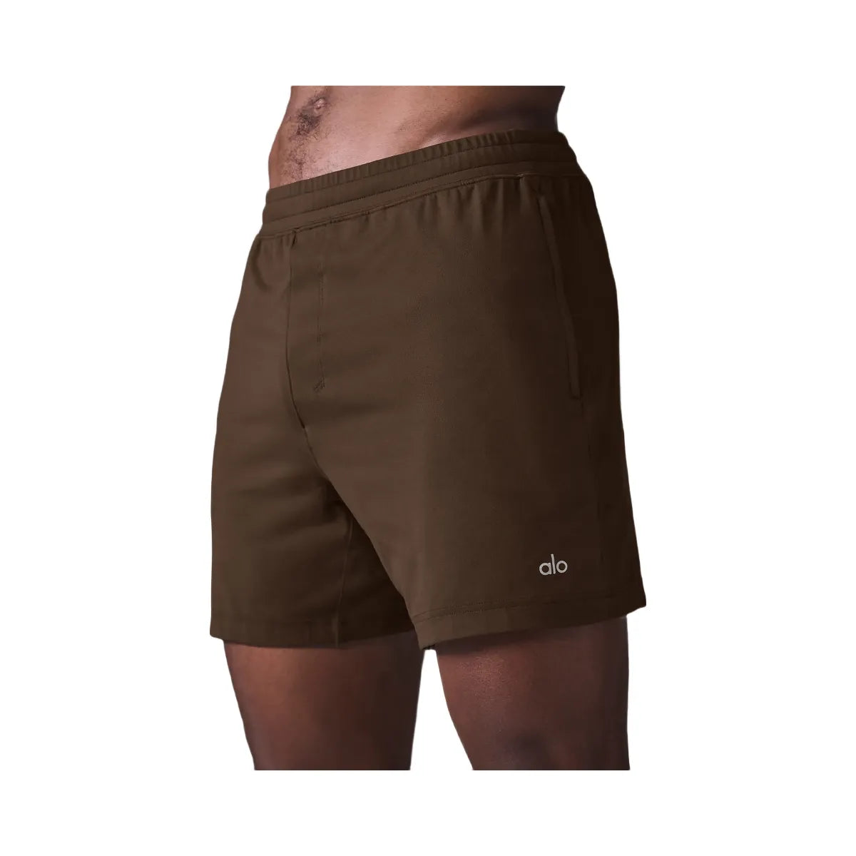 Alo Men's 7" Conquer React Performance Short - Espresso