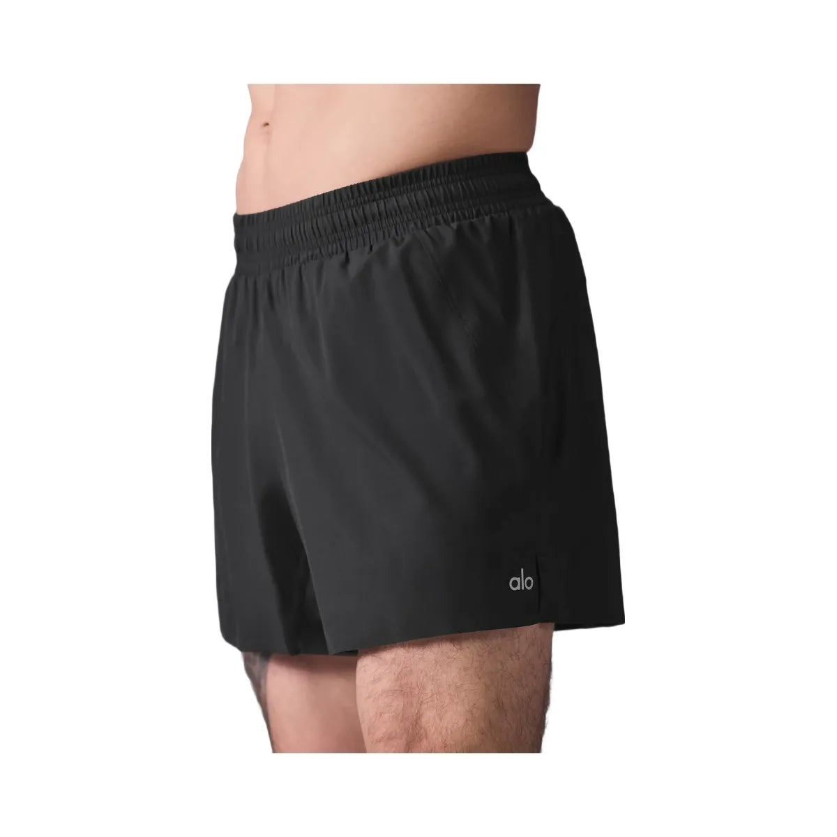 Alo Men's 5" Adapt Running Short - Black