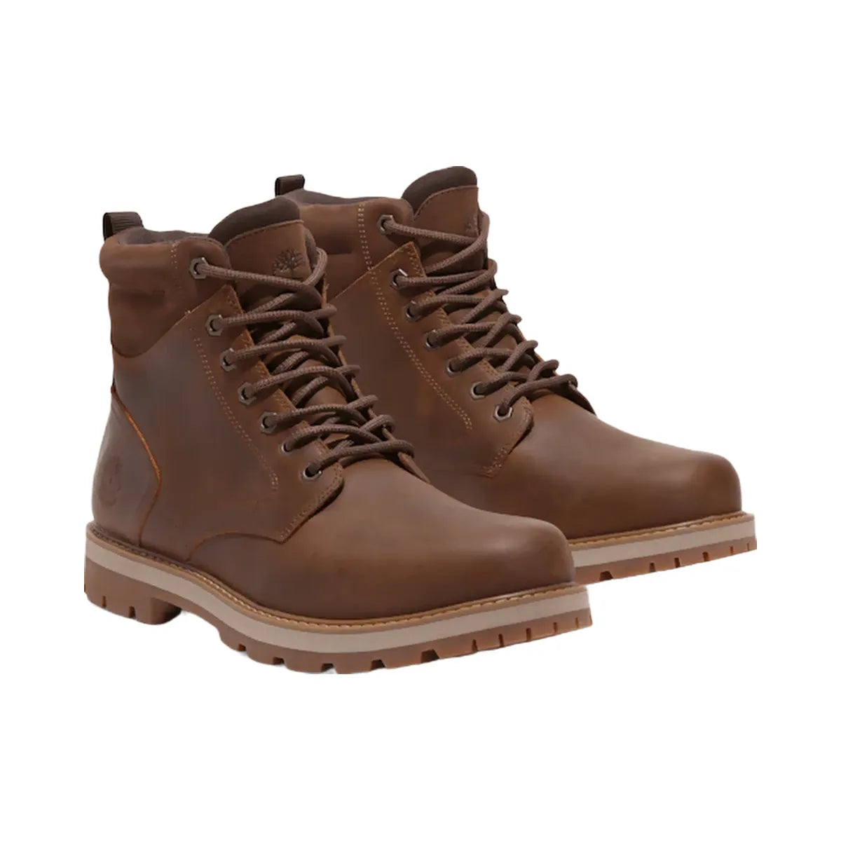 Timberland Britton Road Waterproof Boot Rust Full-Grain Men'S