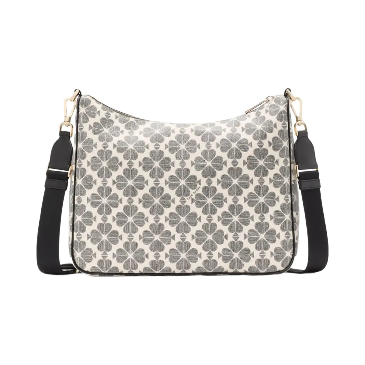 Kate Spade Flower Large Crossbody With Pouch Black Multi