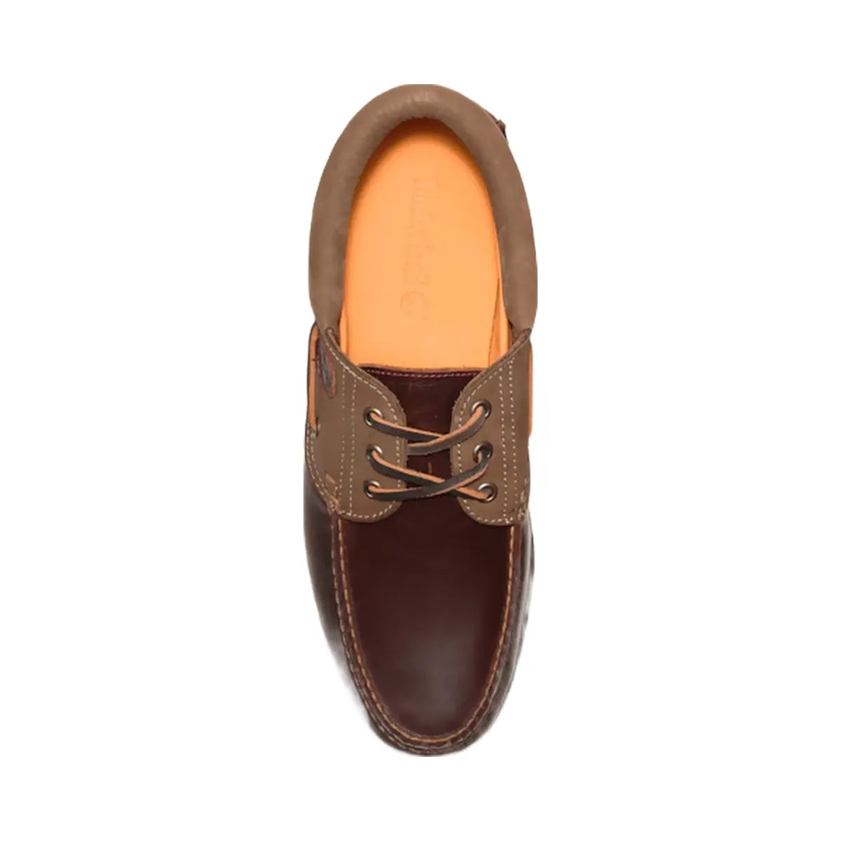 Timberland Authentics 3-Eye Boat Shoe Root Beer Full-Grain Men'S