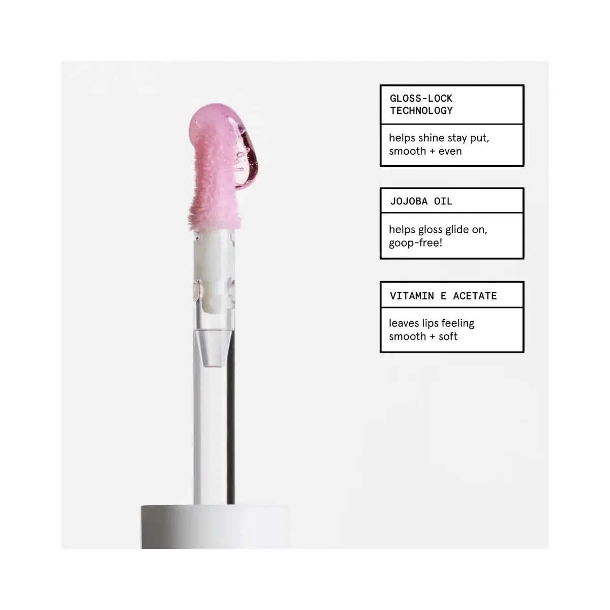 Glossier Glassy High-Shine Lip Gloss - Pink