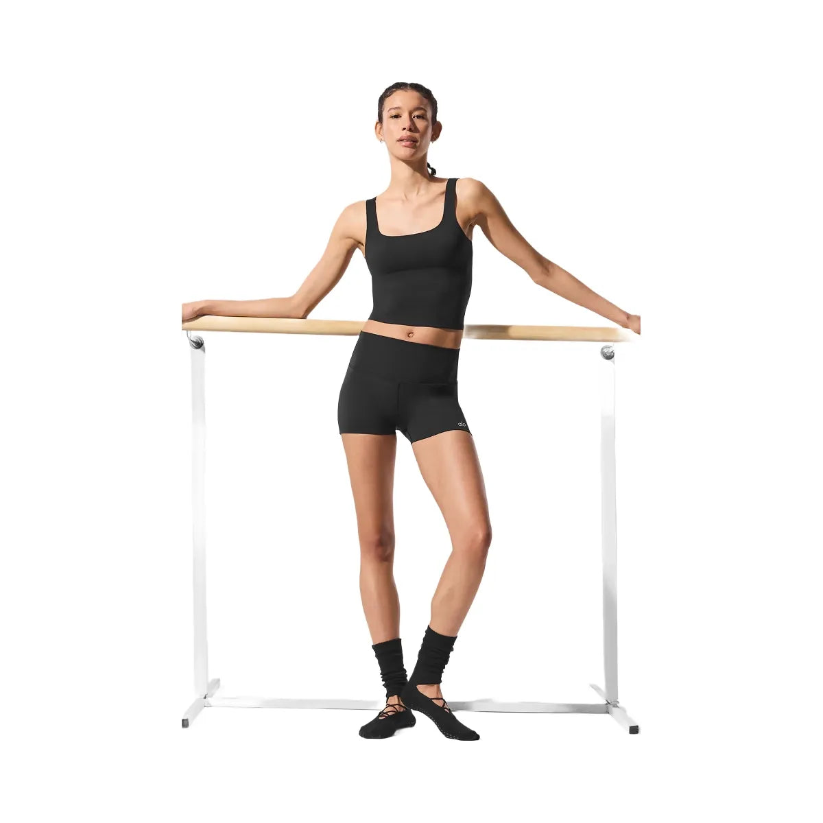 Alo Women's 3" ALO Softsculpt High-Waist Precision Short - Black