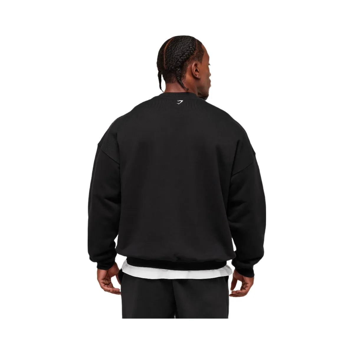 Gymshark Fade Graphic Crew - GS Black