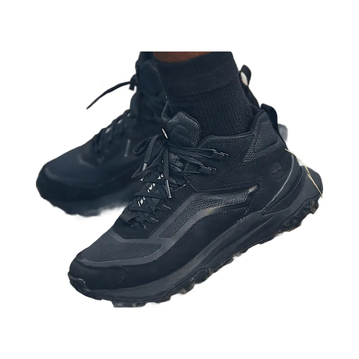 Timberland Motion Access Mid Waterproof Sneaker Black Ripstop Men'S