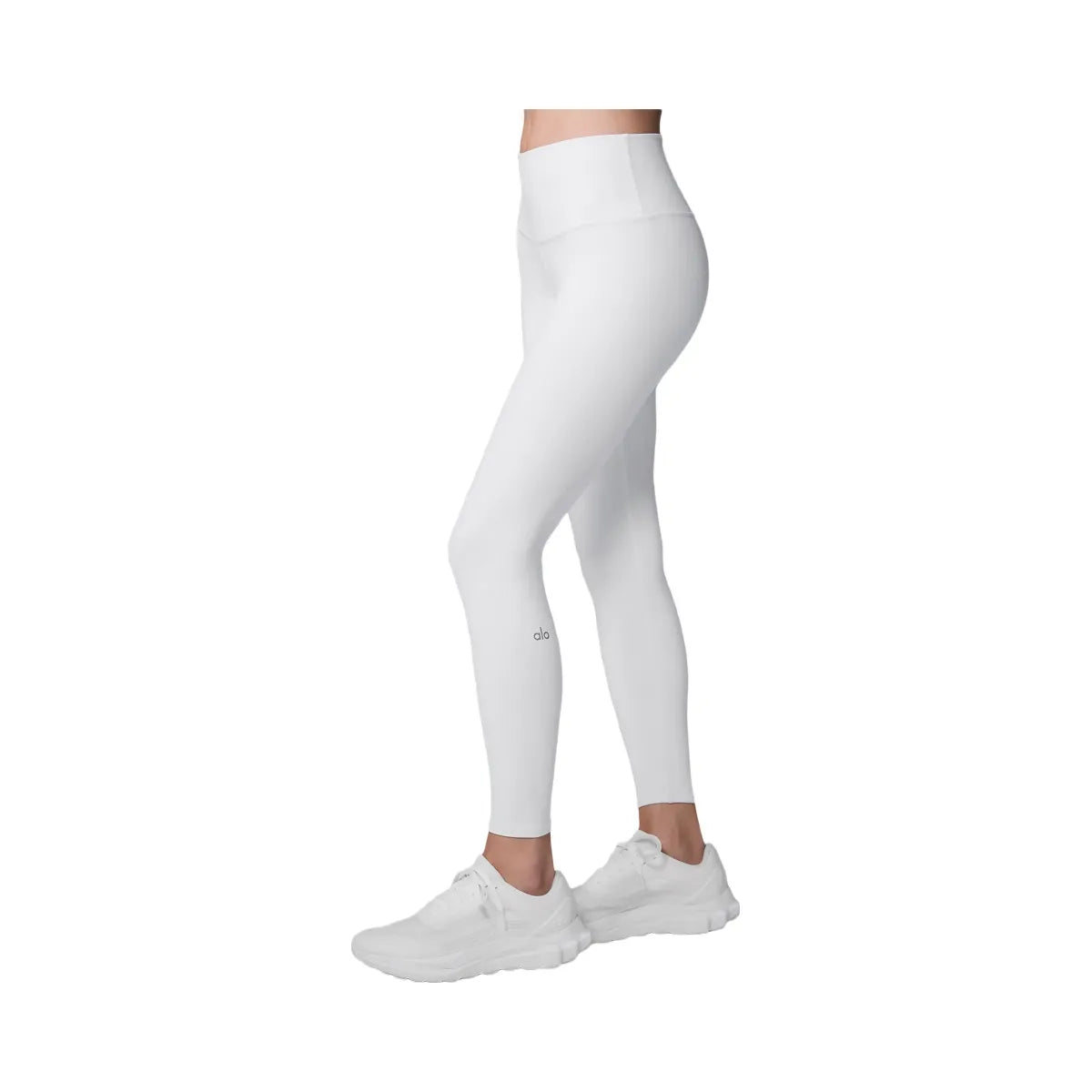 Alo Women's 7/8 High-Waist Airbrush Legging - White