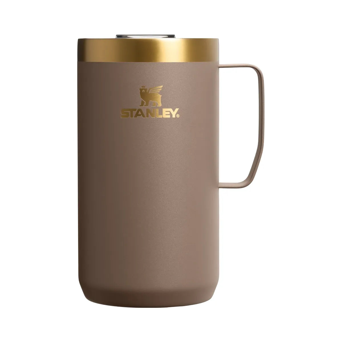 Stanley Stay-Hot Camp Mug (24OZ) Espresso Gold