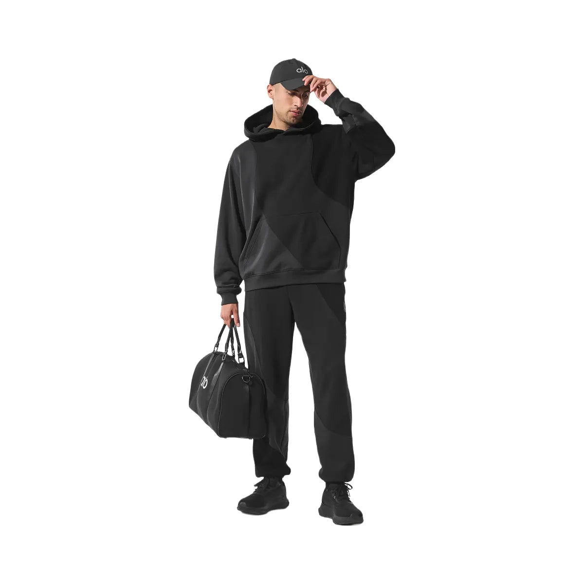 Alo Men's Make Waves Sweatpant - Vintage Black Tonal
