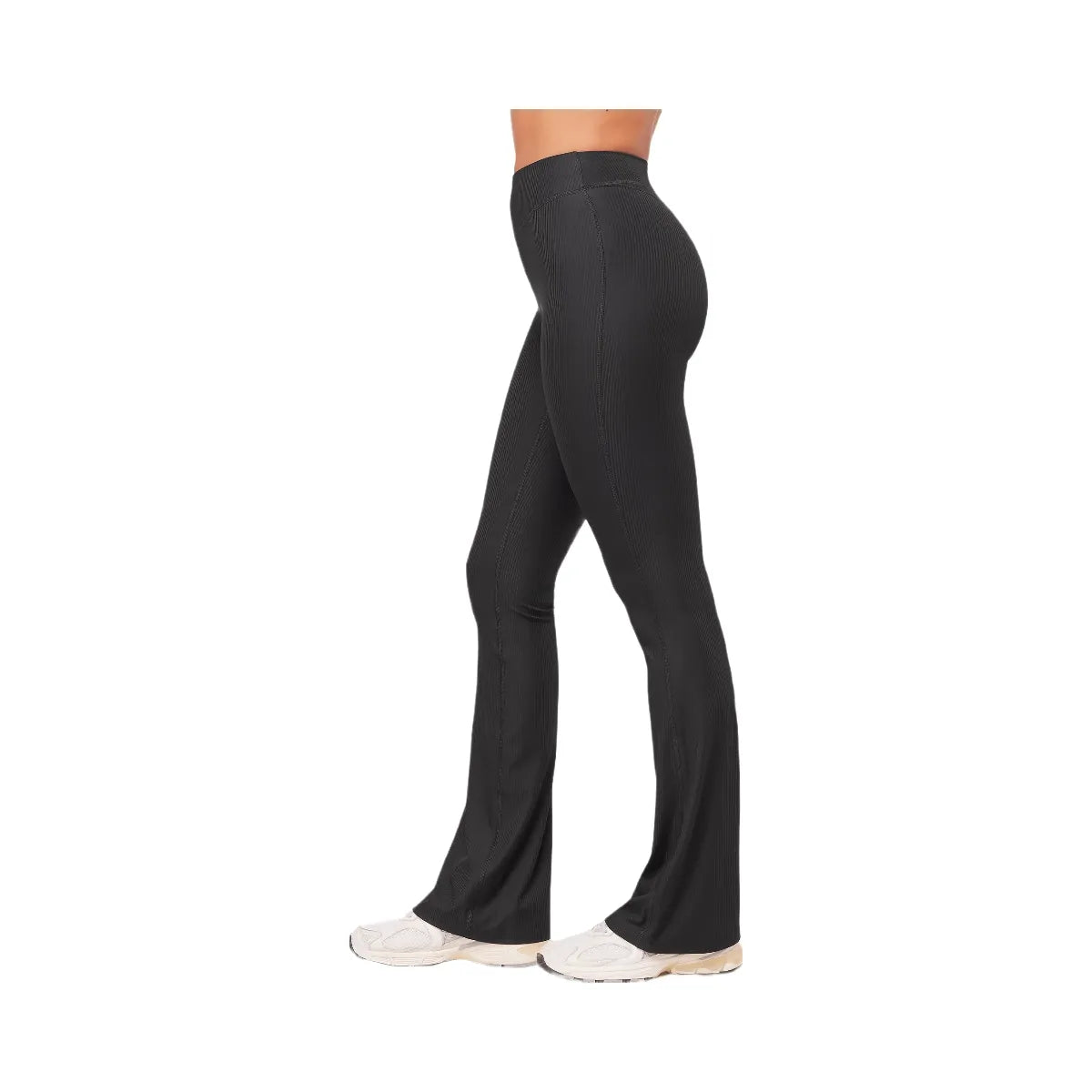 Gymshark Ribbed Flared Legging - Black
