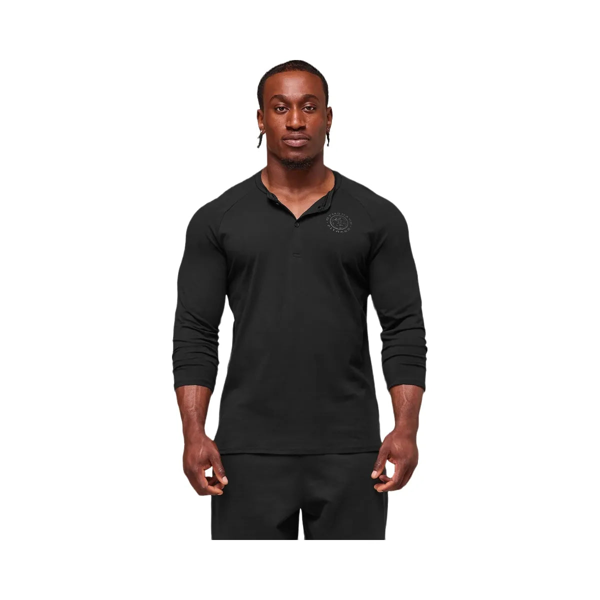 Gymshark Legacy Henley - Black