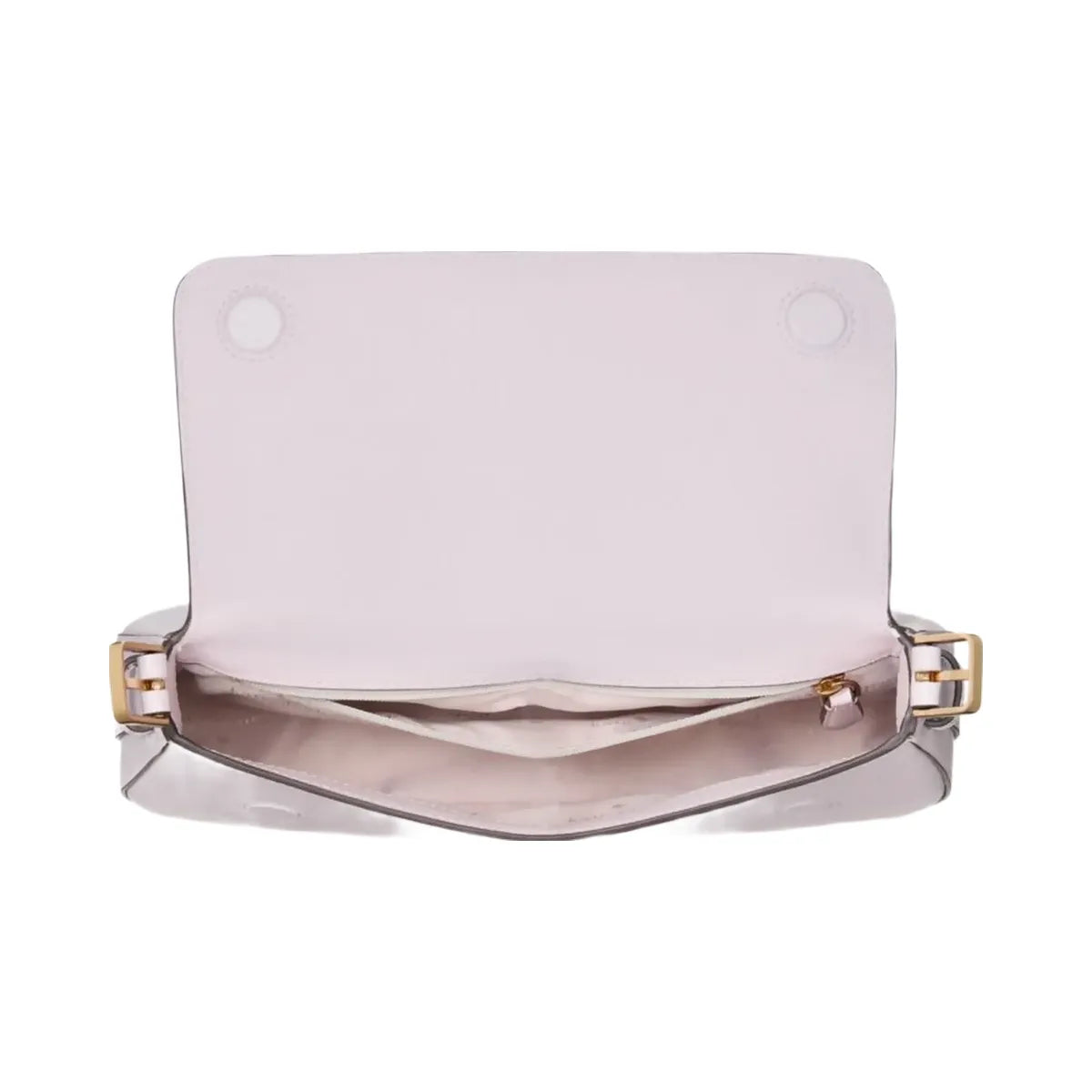 Kate Spade Madison Saffiano Leather Small Flap Shoulder Bag Pale Amethyst