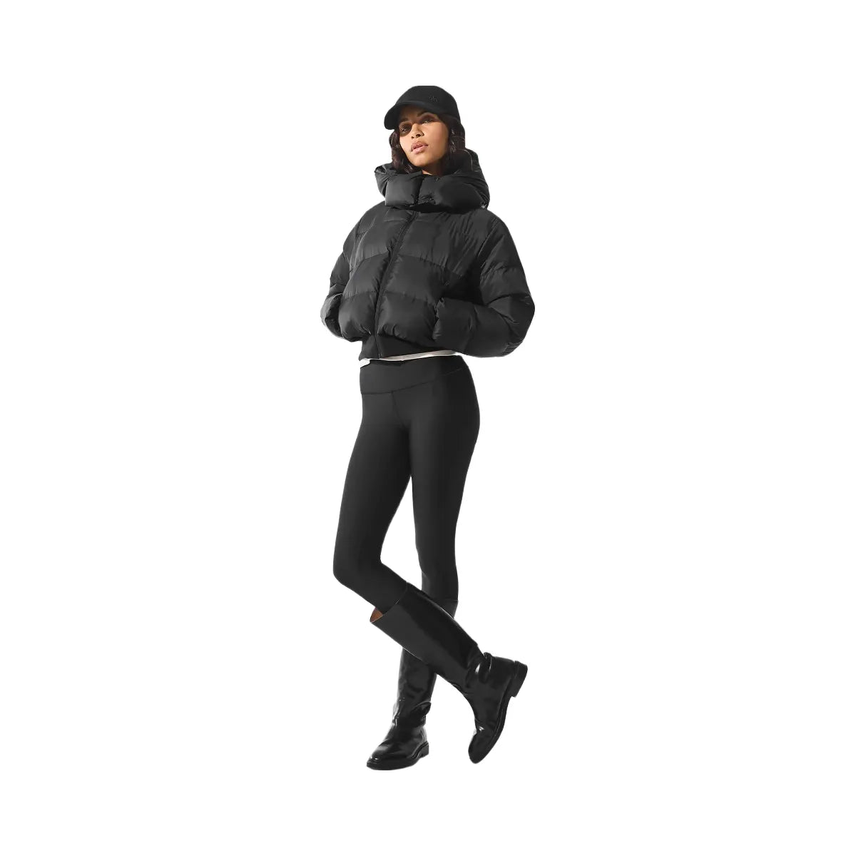 Alo Women's Foxy Puffer Jacket - Black