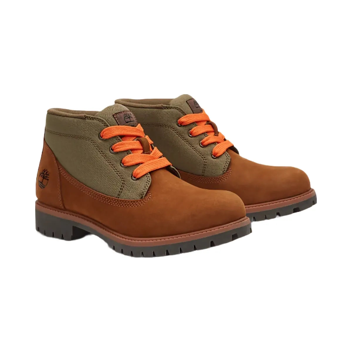 Timberland Premium Chukka Boot Medium Brown Nubuck Men'S