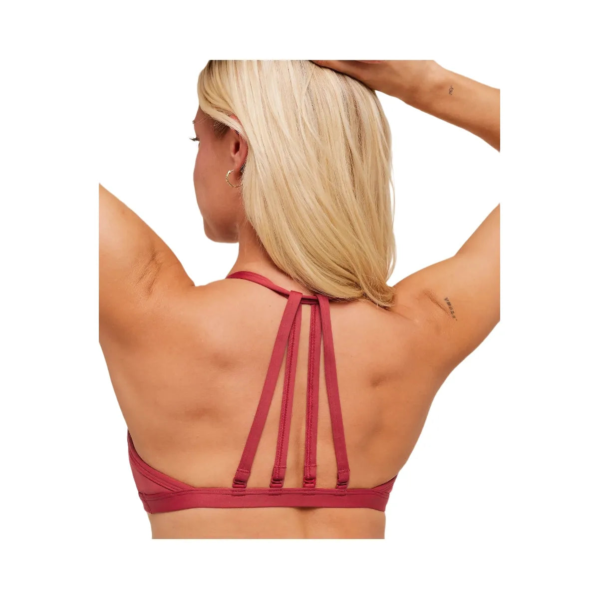 Gymshark Minimal Sports Bra - Athletic Burgundy