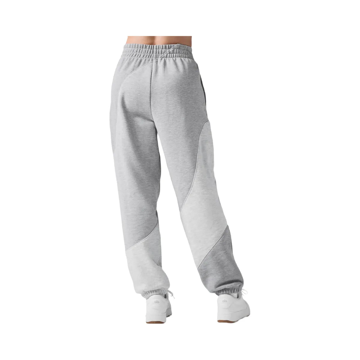 Alo Make Waves Sweatpant - Athletic Heather Grey Tonal