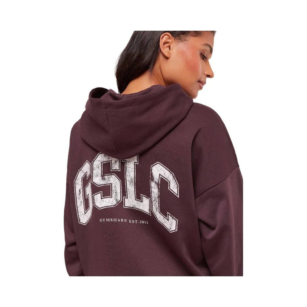 Gymshark GSLC Graphic Zip Up Hoodie - Cherry Purple
