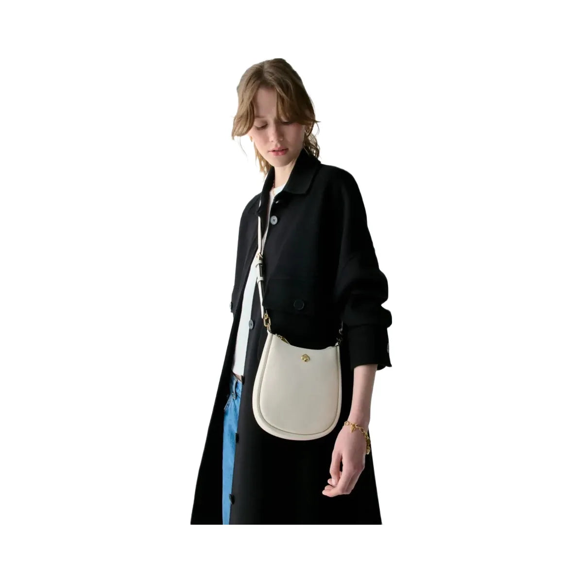 Kate Spade Kayla Small Swingpack Crossbody Meringue