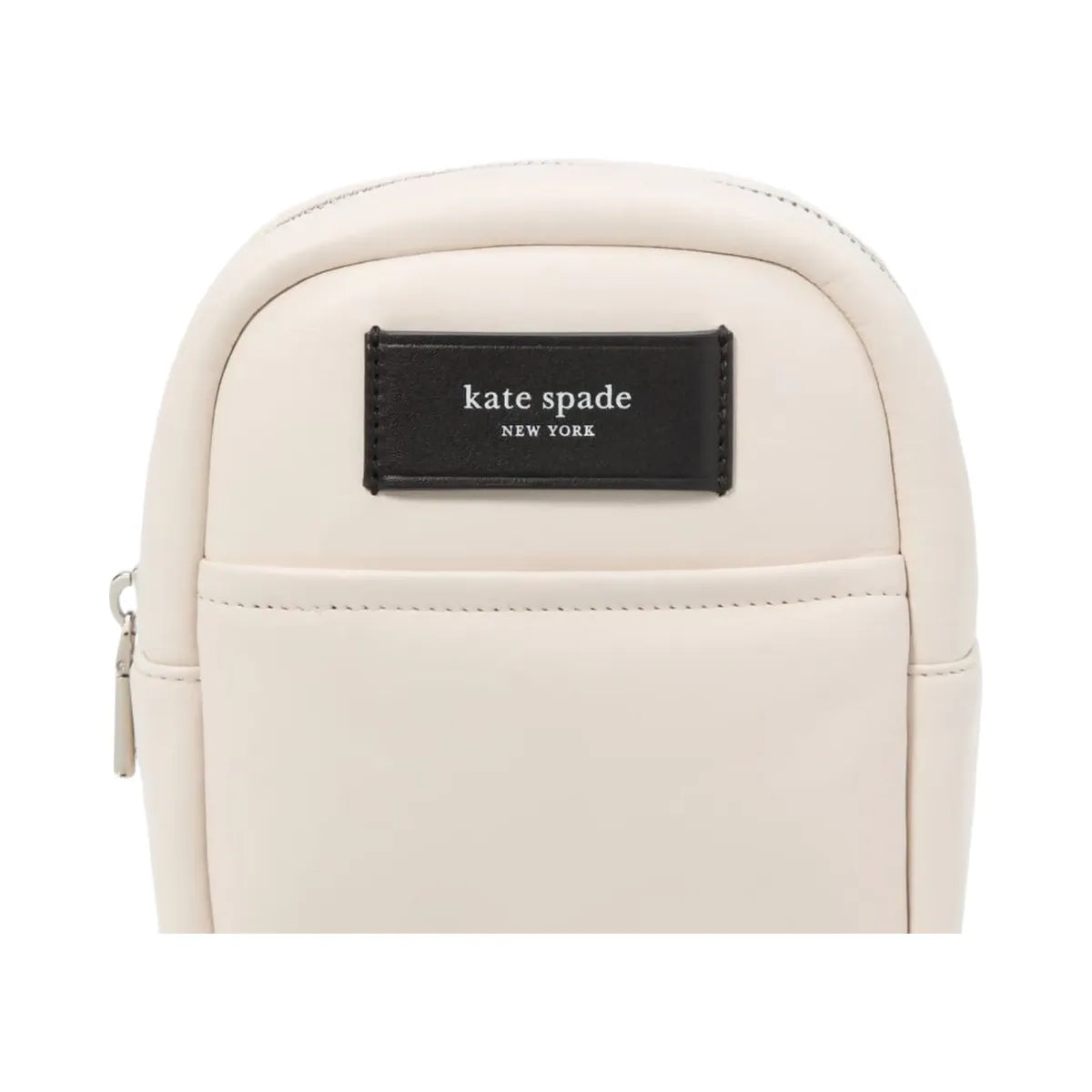 Kate Spade Label Small Convertible Crossbody Parchment