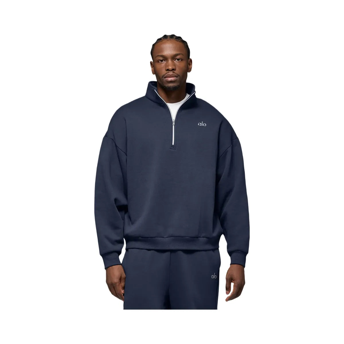 Alo Accolade 1/4 Zip Pullover - Navy
