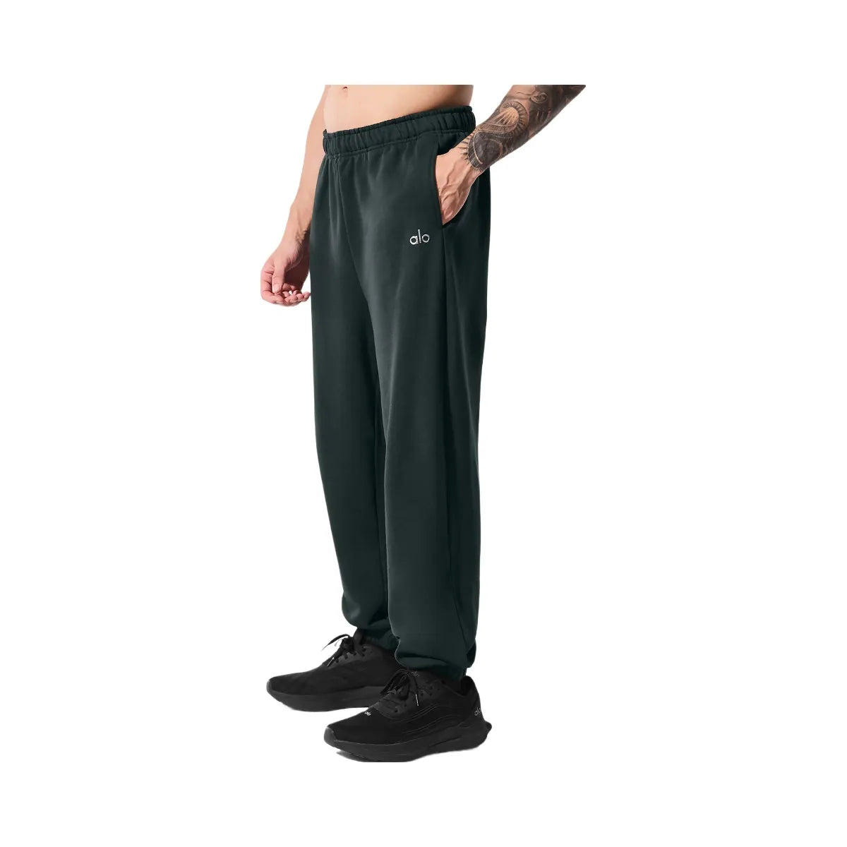 Alo Men's Accolade Sweatpant - Charcoal Green