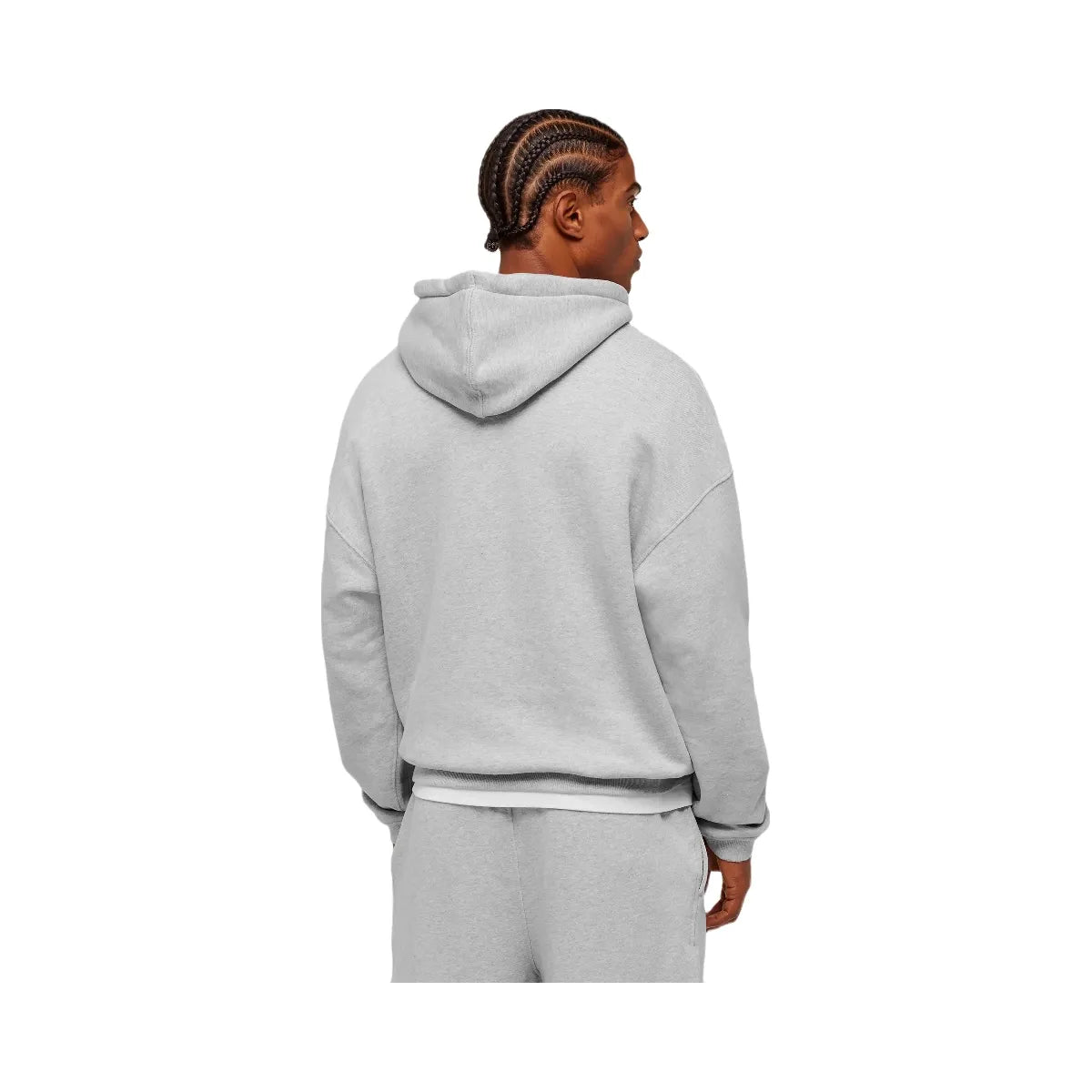 Gymshark Collegiate Hoodie - Bros Soft Grey Marl