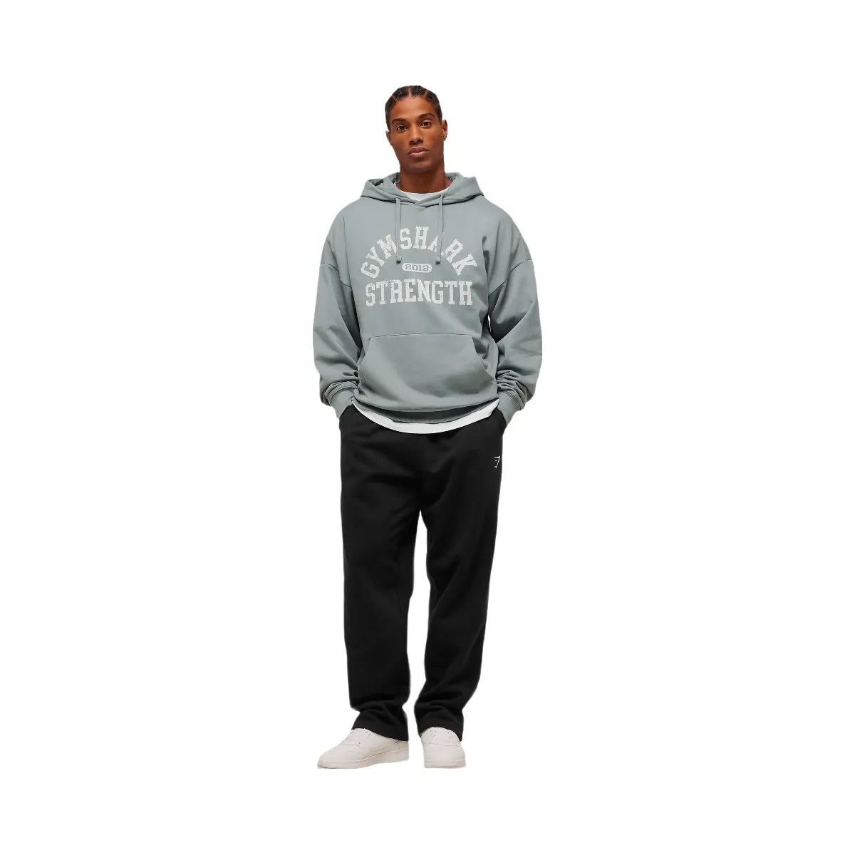 Gymshark 2012 Strength Hoodie - Denim Grey
