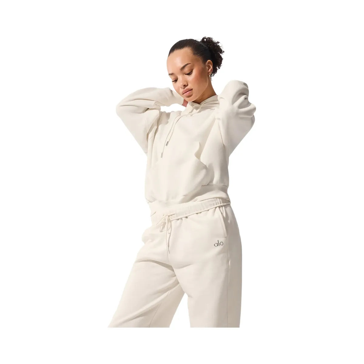 Alo Women's Accolade Hoodie - Ivory