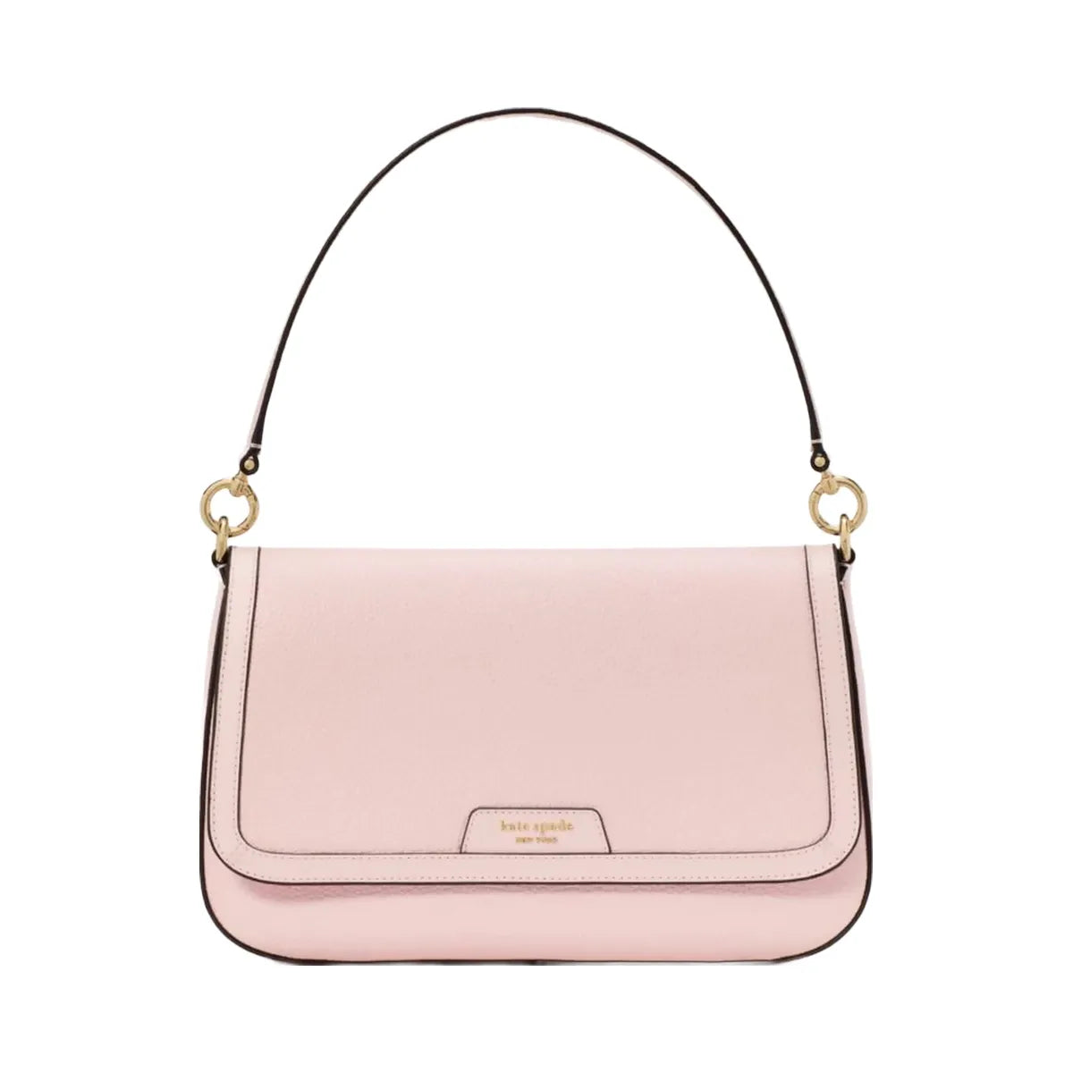 Kate Spade Hudson Convertible Flap Shoulder Bag Pastry Pink