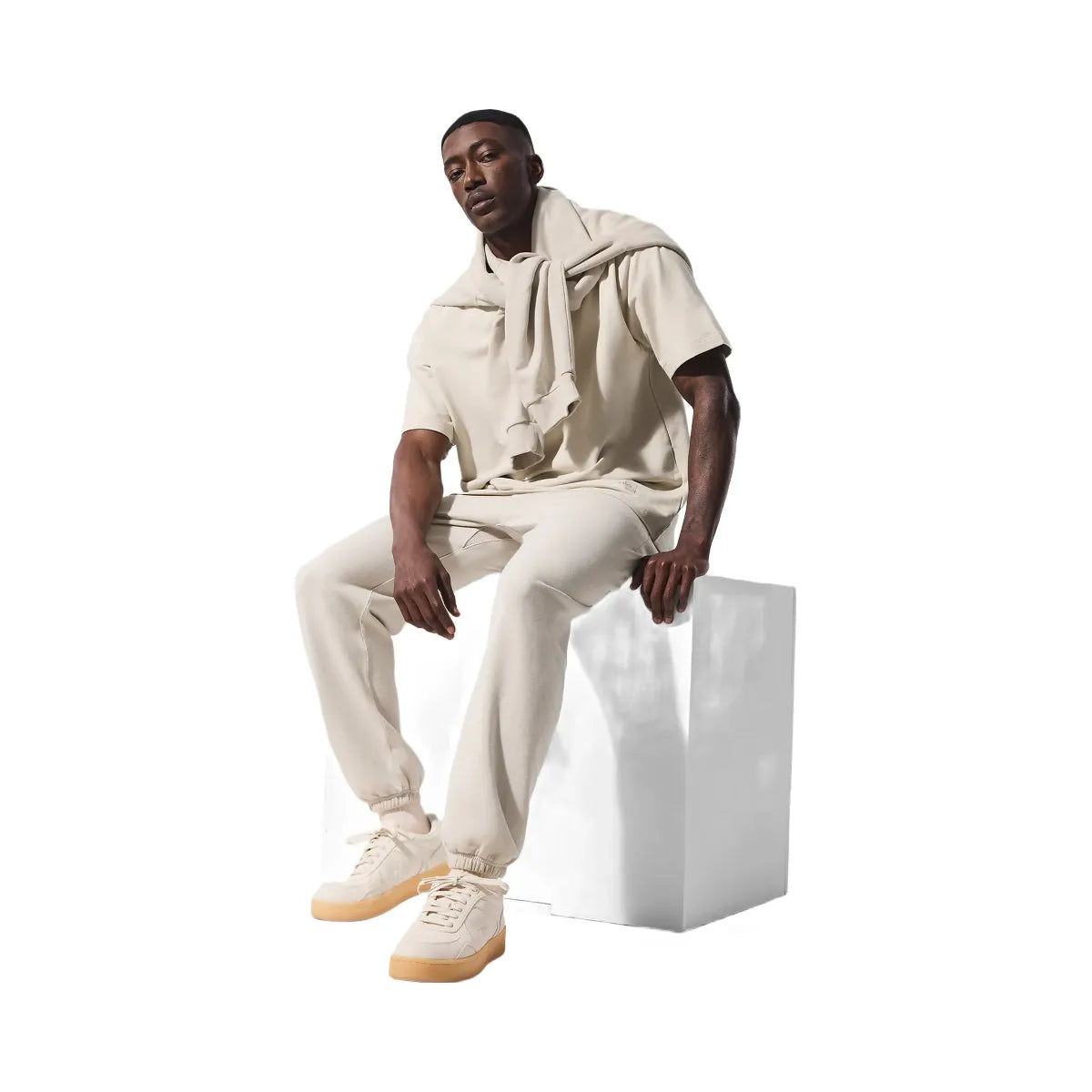Alo Men's Chill Sweatpant - Bone