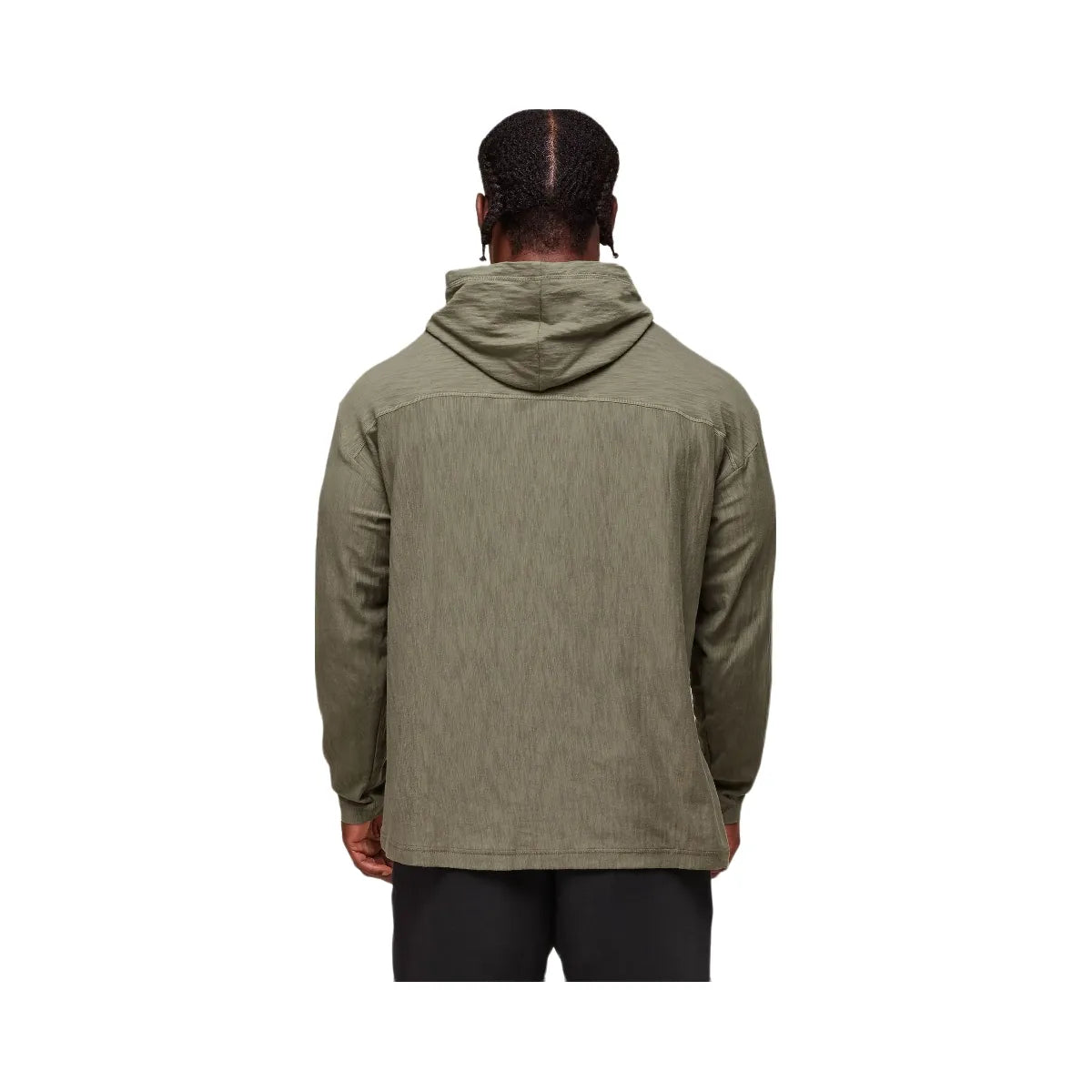 Gymshark Lightweight Slub Textured Hoodie - Utility Green
