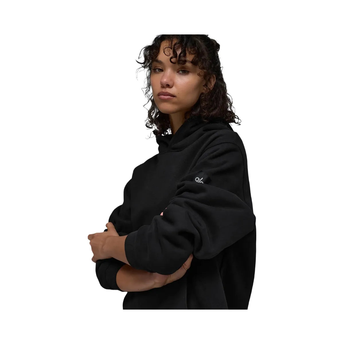 Alo Women's Renown Heavy Weight Hoodie - Black