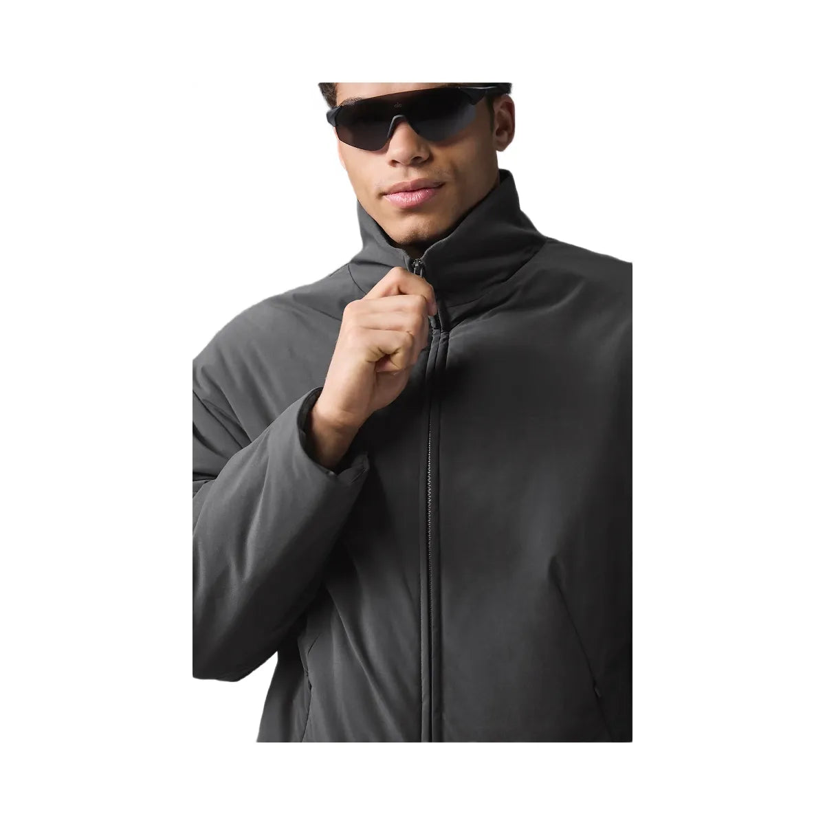 Alo Men's Stretch Woven Notable Jacket - Anthracite