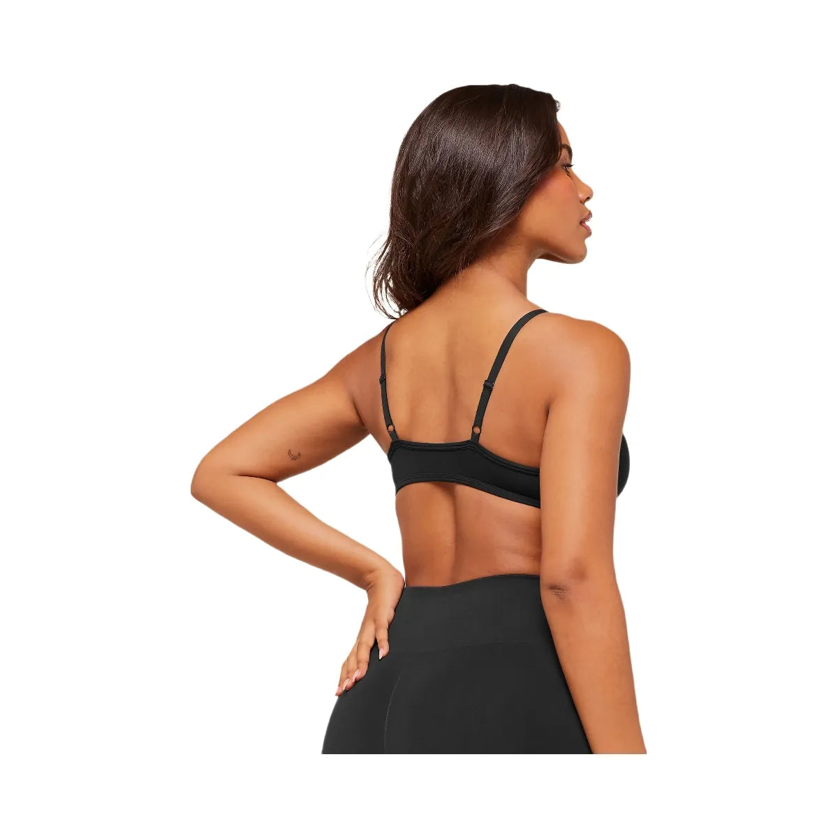 Gymshark Soft Sculpt V-neck Sports Bra - Black