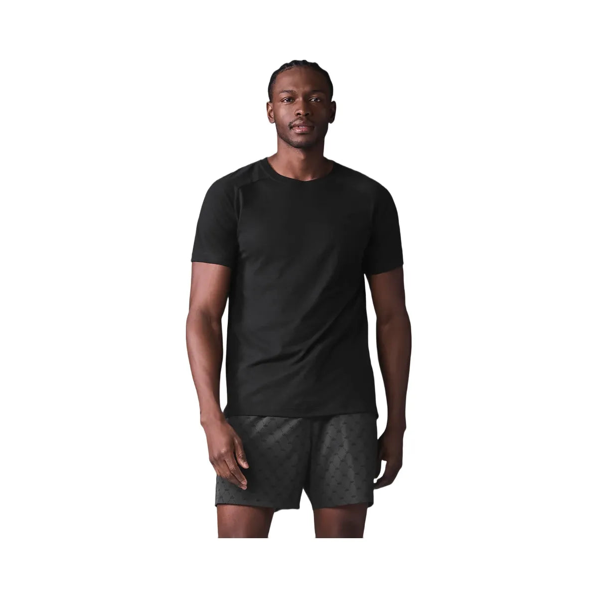 Alo Men's Triumph Raglan Tee - Black