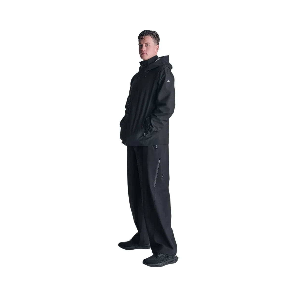 Alo Men's Alpha Shell Pant - Black