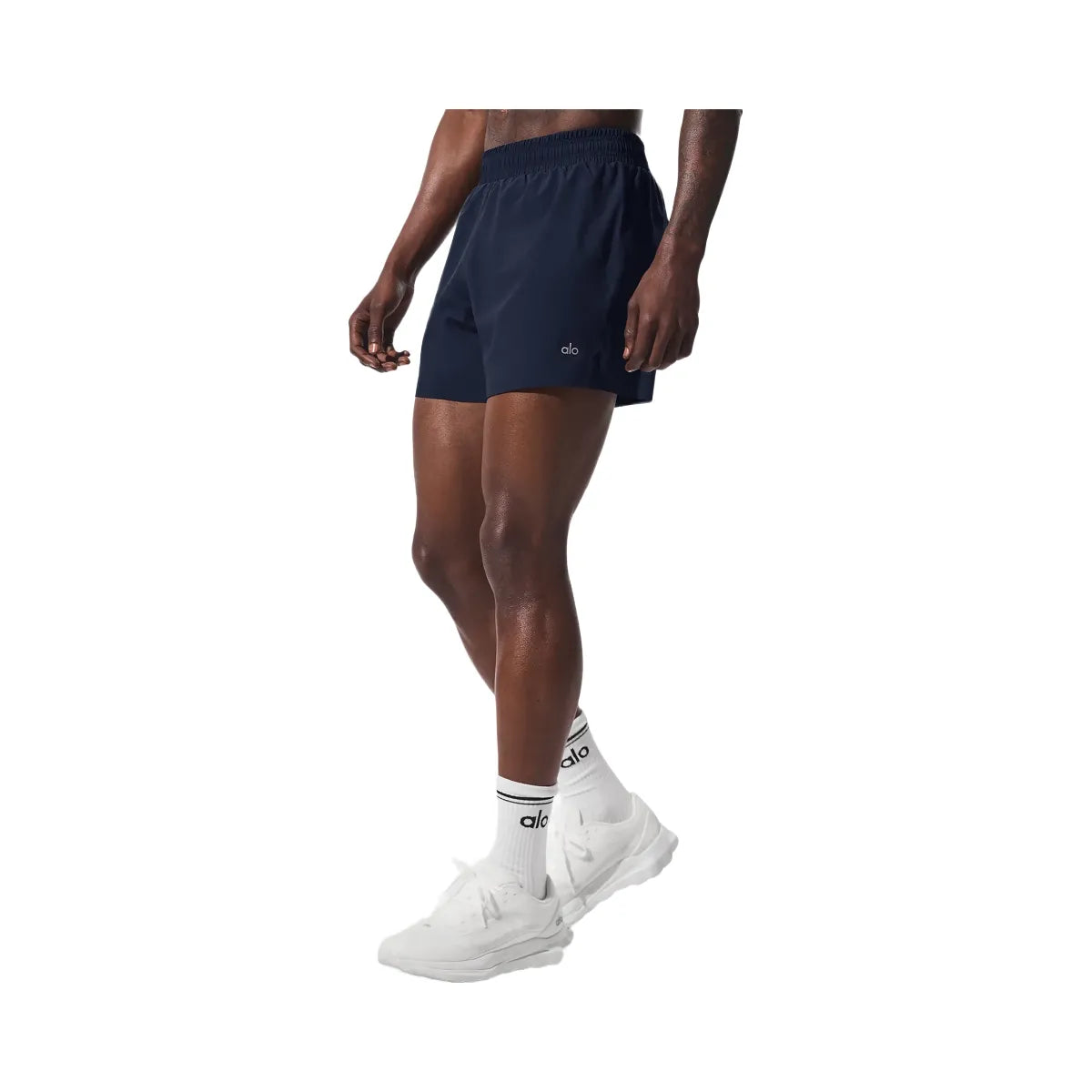Alo Men's 5" Adapt Running Short - Navy