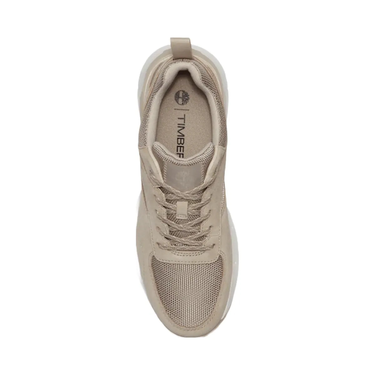 Timberland Voyager Park Low Lace-Up Sneaker Light Taupe Mesh Men'S