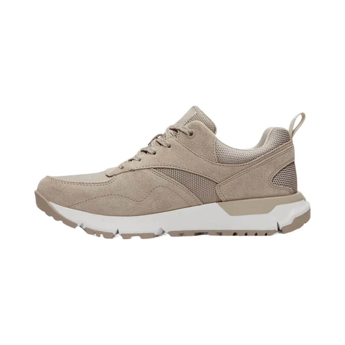 Timberland Voyager Park Low Lace-Up Sneaker Light Taupe Mesh Men'S