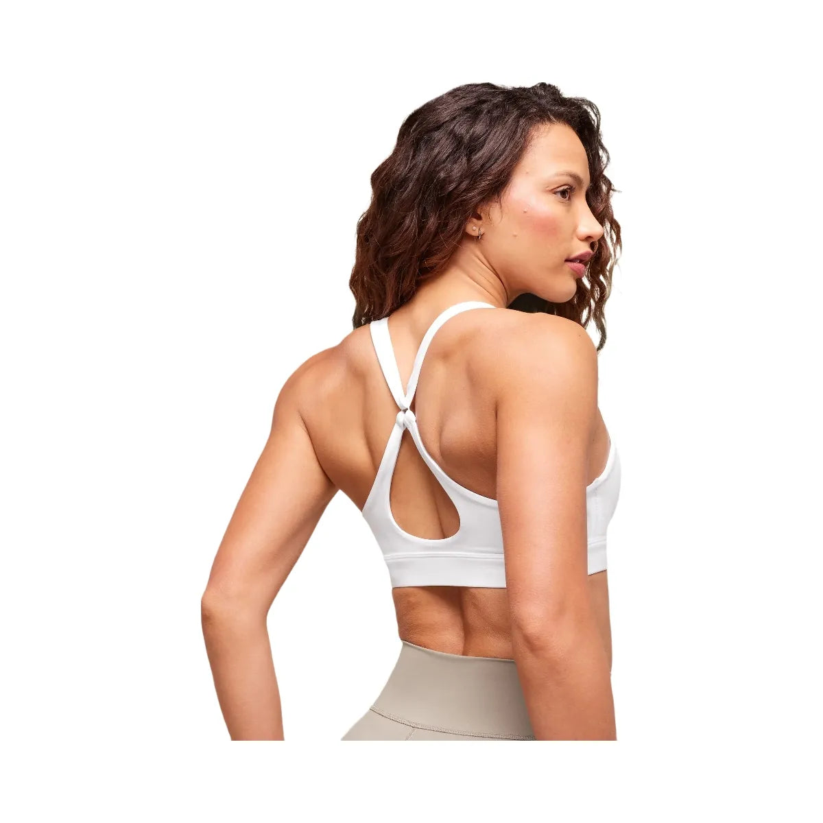 Gymshark Peek A Boo Sports Bra - White