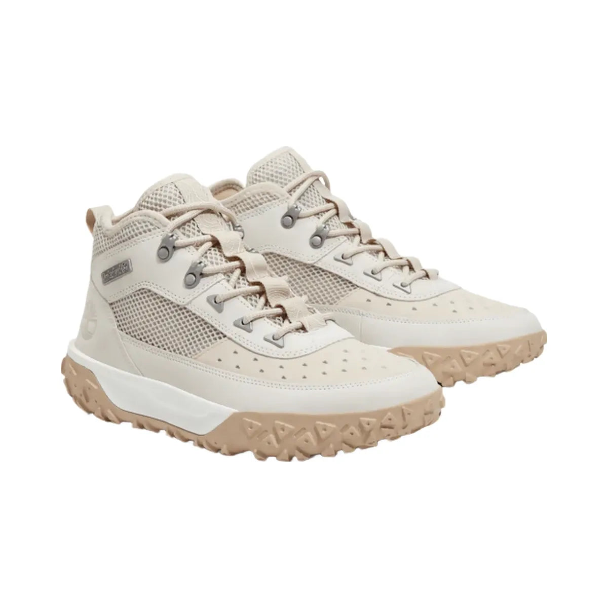 Timberland Greenstride Motion 6 Mid Lace-Up Hiking Boot Light Grey/White Men'S