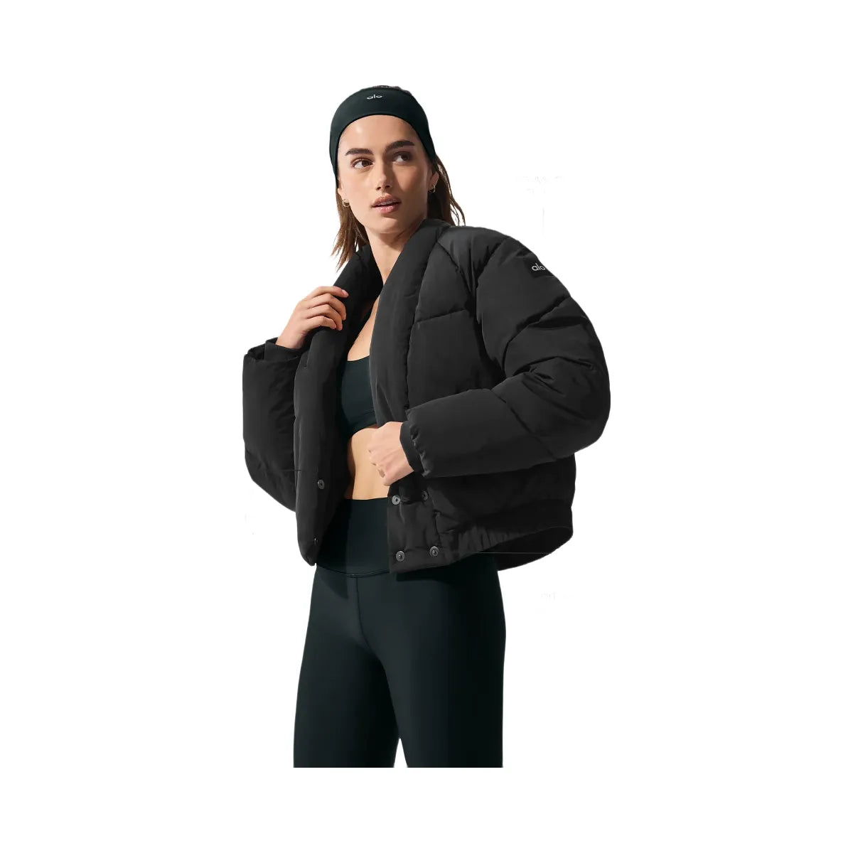 Alo Women's Stargazing Puffer - Black