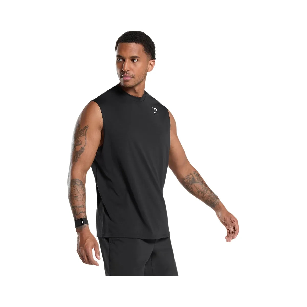 Gymshark Arrival Oversized Tank - Black
