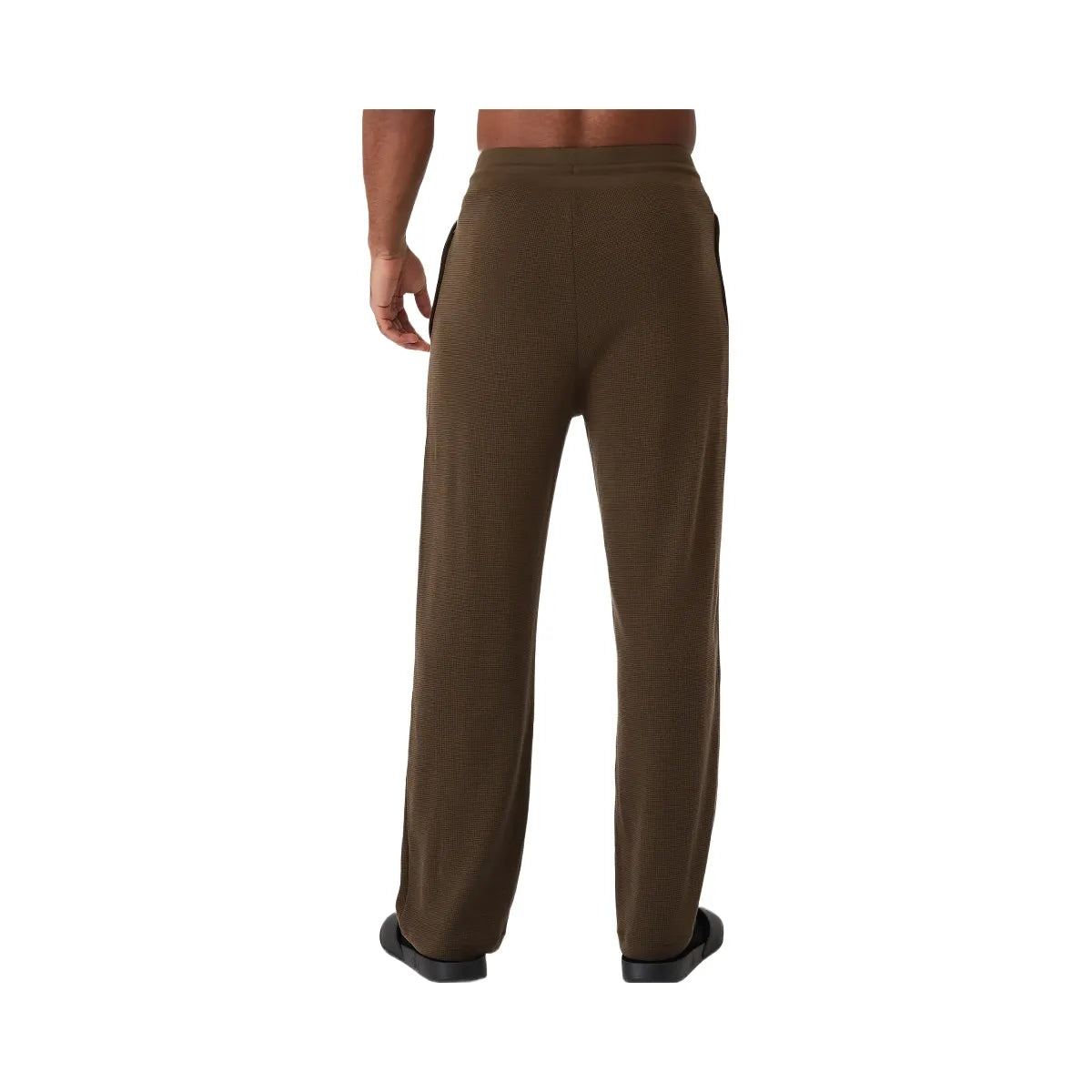 Alo Men's Micro Waffle Fast Break Sweatpant - Espresso